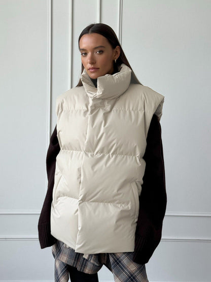 Cotton Padded Vest Jacket Casual Sportswear