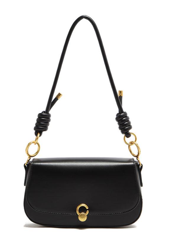 Shoulder Bag Ecofriendly PU Leather Knot Detail