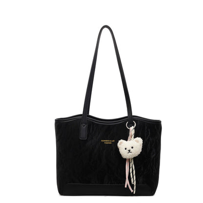 Vintage Style Large Capacity Tote Bag for Women