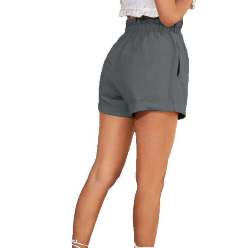 Relaxed Drawstring Shorts