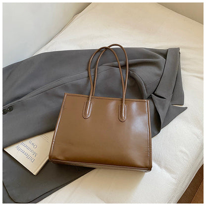 Large Capacity Houndstooth Tote Bag For Women Casual Stylish