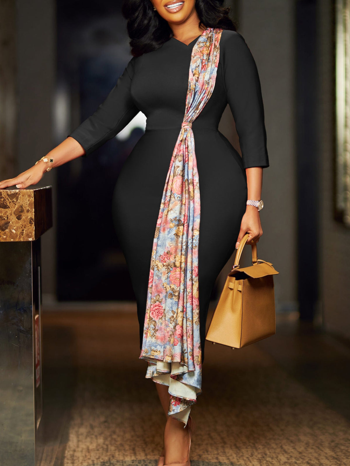 Elegant Pencil Skirt Dress For Women