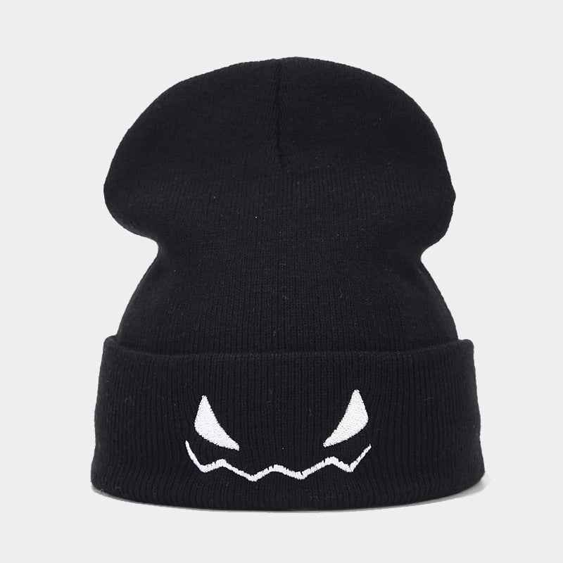Funny Halloween Pumpkin Winter Warm Beanie Hat