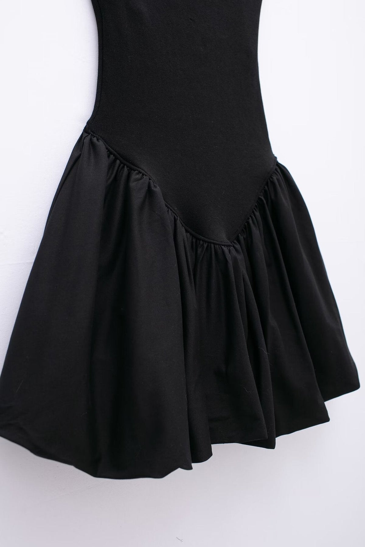 Solid Color Sleeveless Spaghetti Strap Dress