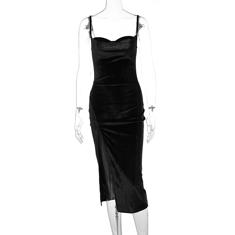 Elegant Sexy Slim-Fit Spaghetti Strap Dress