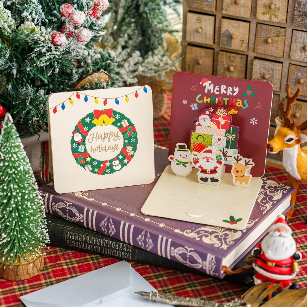 Funny 3D Pop Up Merry Christmas Card