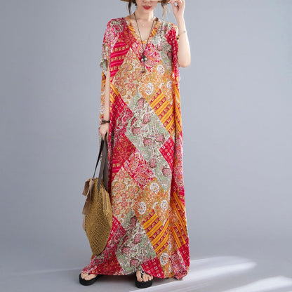 Women'S Clothing In Large Sizes, Plump And Slim, With A Belly Covering Temperament Dress