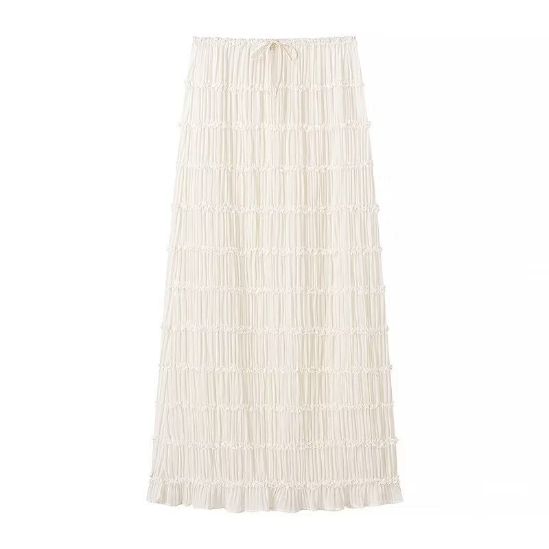 Sexy Ruched Cami Top and Skirt Sets