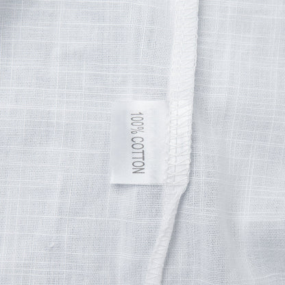Trendy Casual Cotton Shirt Solid Color Relaxed Fit