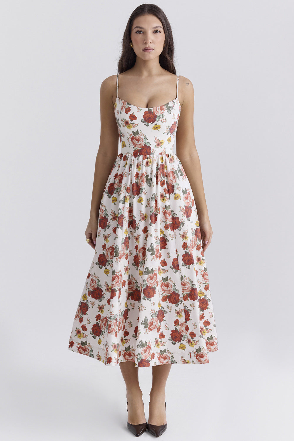 Sexy Slim A Line Spaghetti Dress
