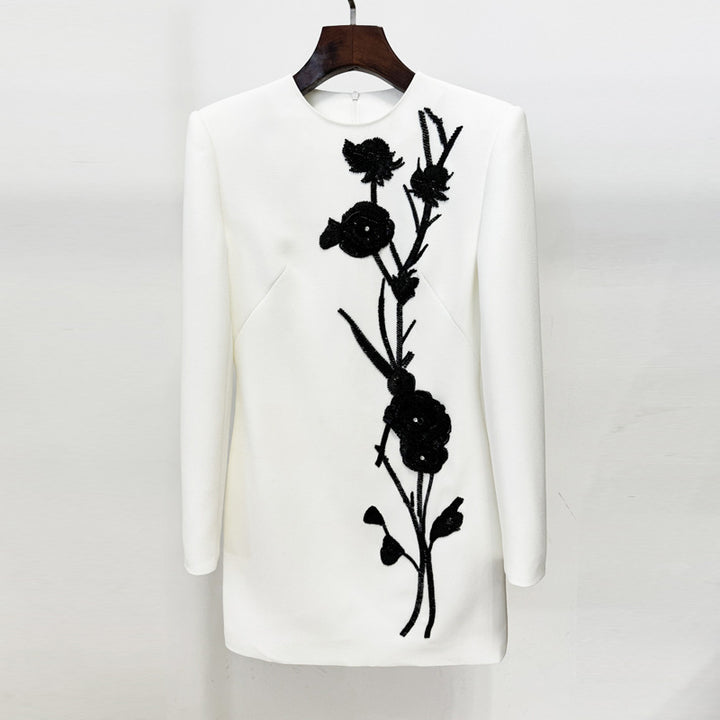 White Floral Dress