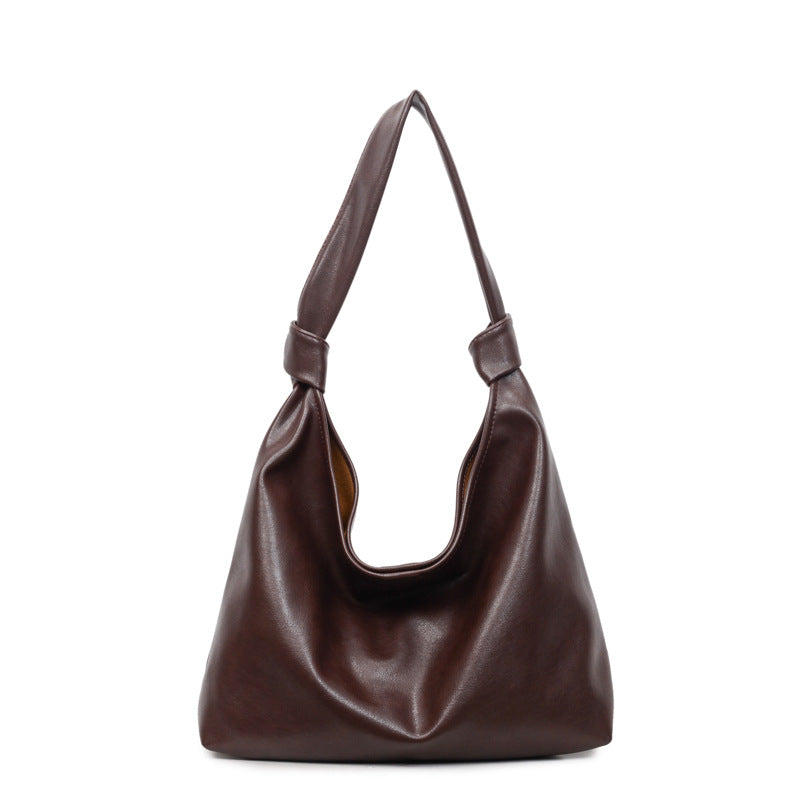 Women's Large Capacity Tote Bag Casual Chic PU Shoulder Bag