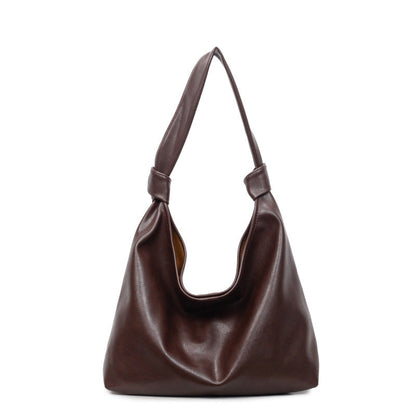 Women's Large Capacity Tote Bag Casual Chic PU Shoulder Bag