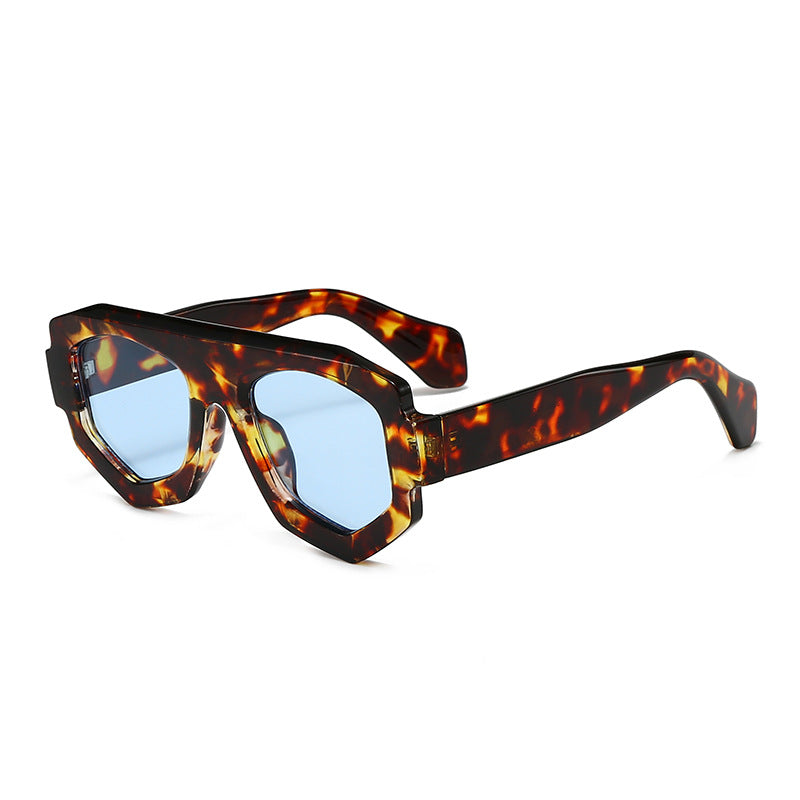 Geometric Cat Eye Sunglasses Trendy UV400 Protection