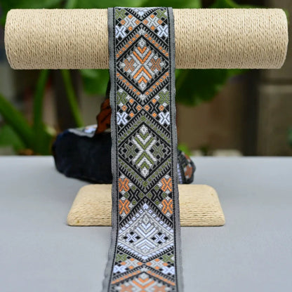 Brocade Pattern Cultural Pattern Elements Lace Webbing Diy Ethnic Clothing Accessories Fabric Fabric