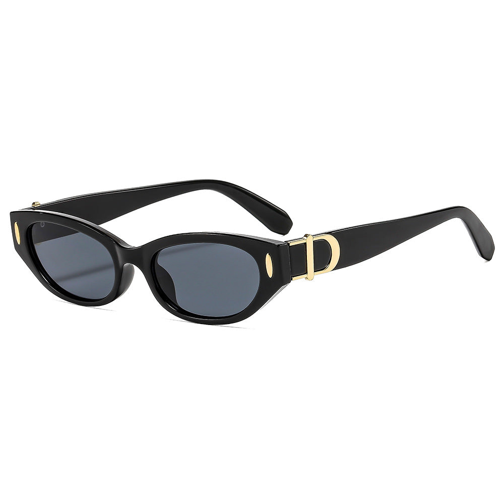 Trendy Retro Cat Eye Sunglasses UV400 Protection