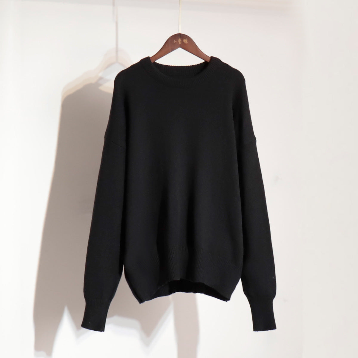 Casual Solid Color Sweater Knitted Pullover