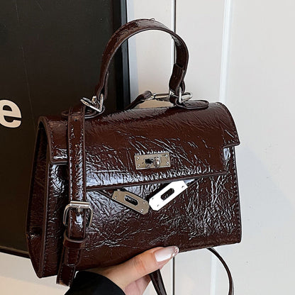 Chic Retro Mini Kelly Bag for Women