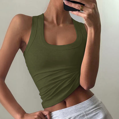 Women's Slim Fit Yoga Tank Top Casual Athletic Wear