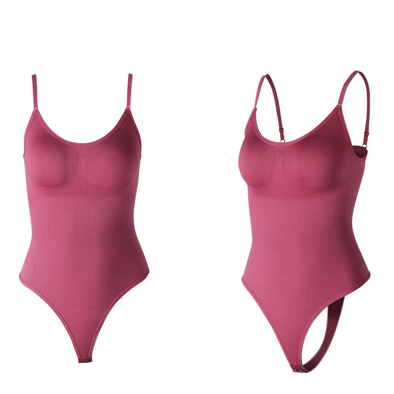 Seamless Body Shaping Bodysuit With Firm Control