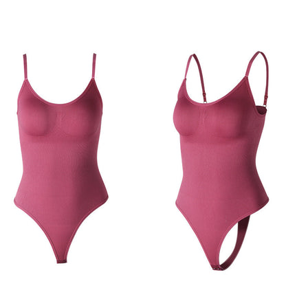 Seamless Body Shaping Bodysuit With Firm Control