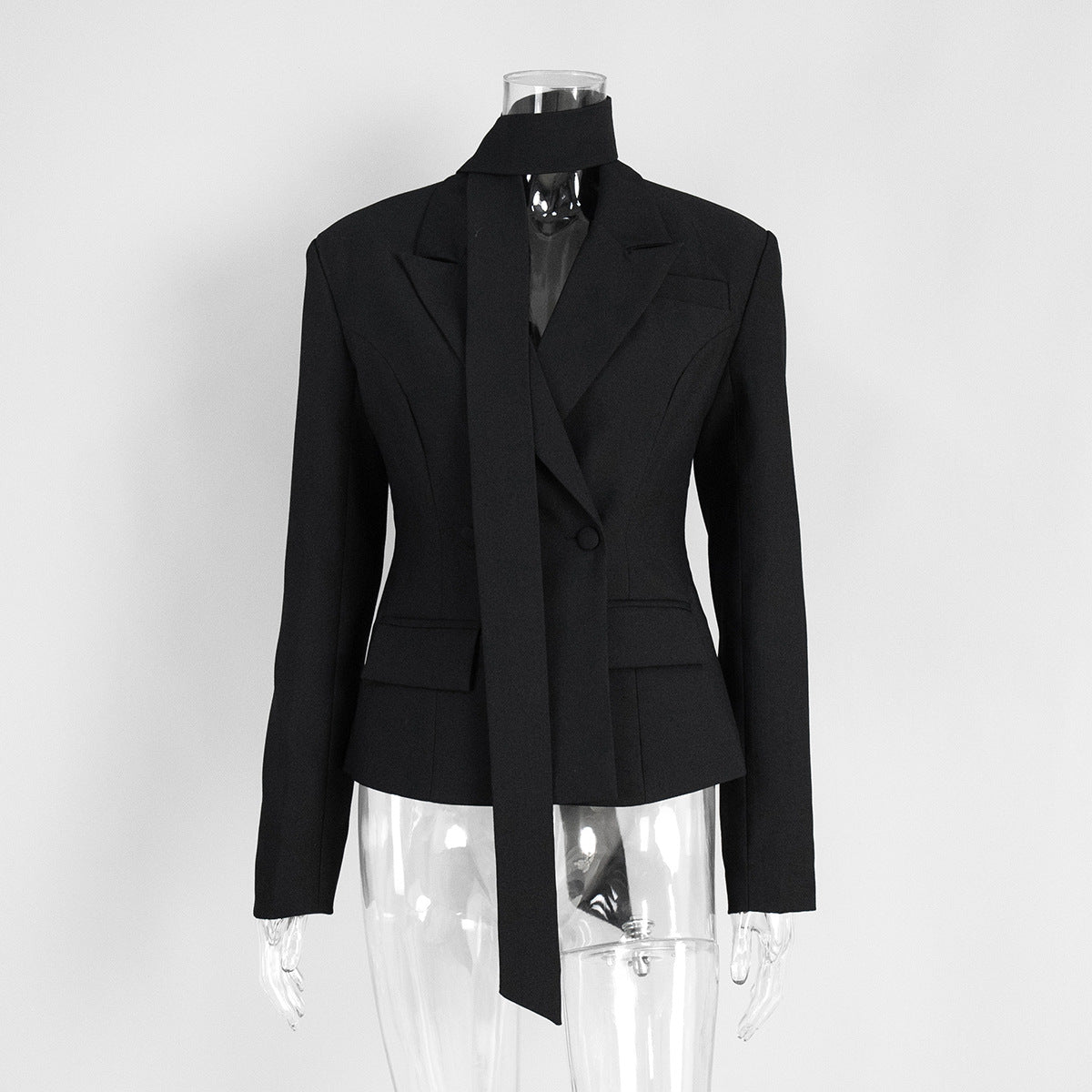 Elegant Tailored Blazer Jacket for Women