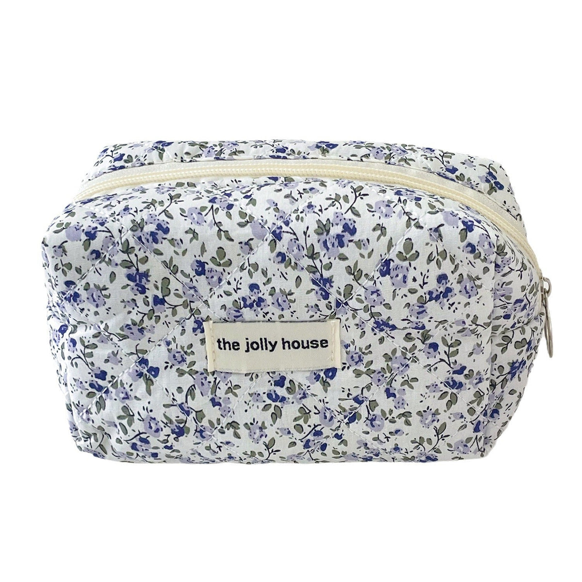 Classic Floral Cosmetic Bag Stylish Portable Travel Organizer