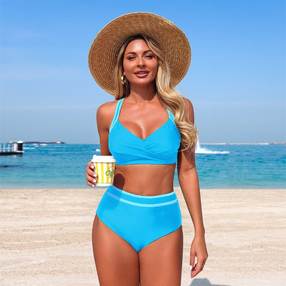 New Women'S Bikinis High Elastic Quick-Dry Swimwear