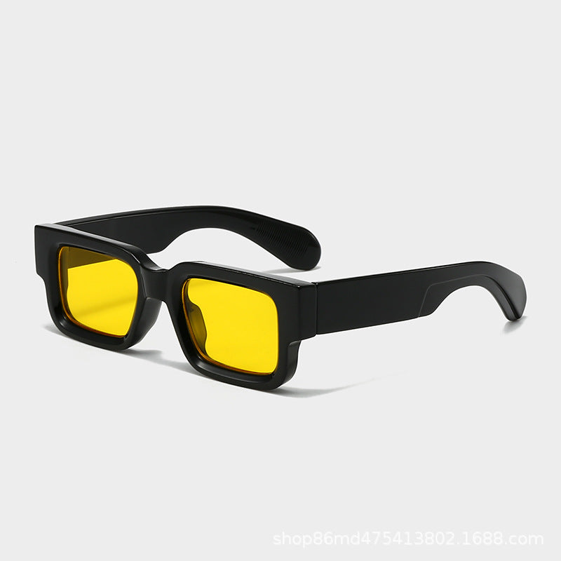 Retro Square Frame Versatile Sunglasses