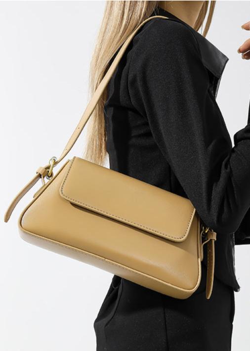Crossbody Bag Faux Leather Envelope Style