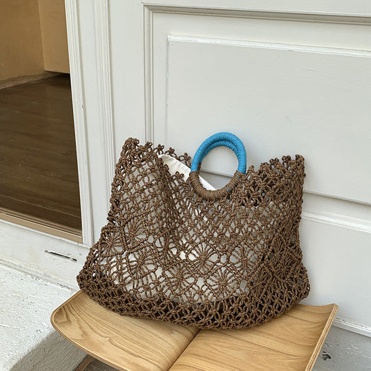 Simple Versatile Hollow Handwoven Bag