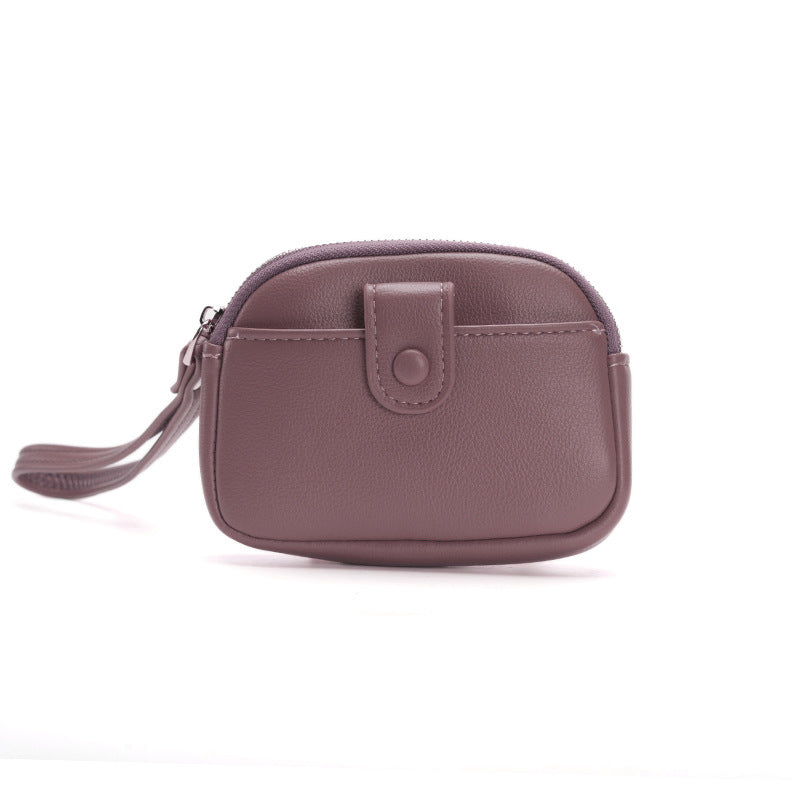 Mini Solid Color Card Cases Wallets