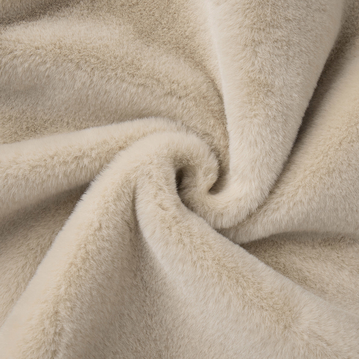 Zip-Up Plush Jacket Cozy Casual Fleece Outerwear