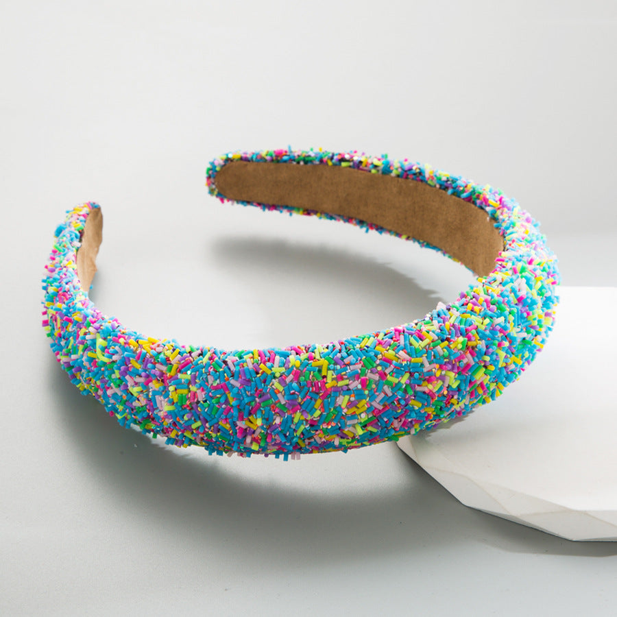 Fashionable Wide Band Headband for Women - Sponge Material