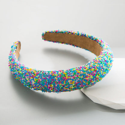 Fashionable Wide Band Headband for Women - Sponge Material