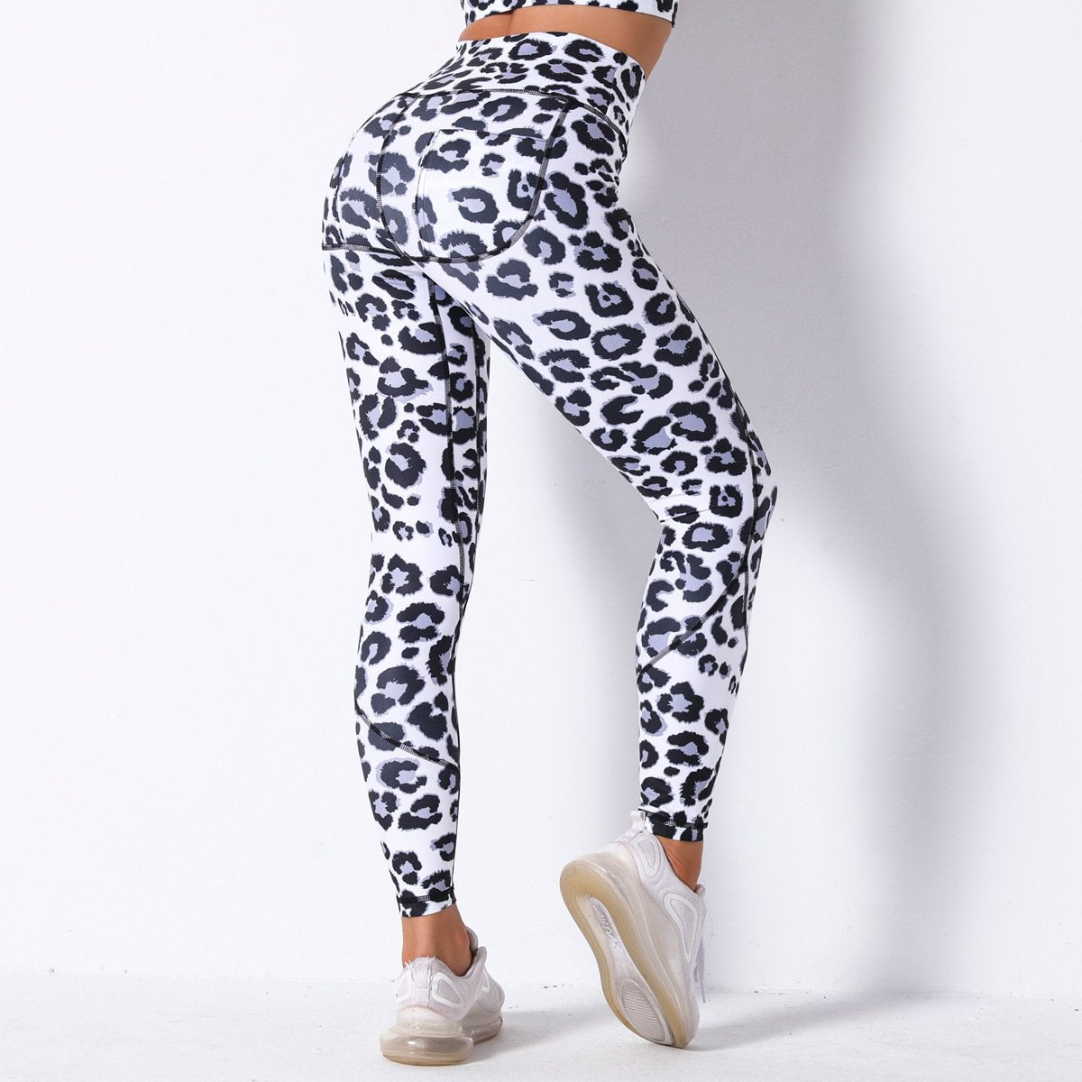Comfortable Breathable Digital Print Yoga Pants High Waist Slim Sports Leggings