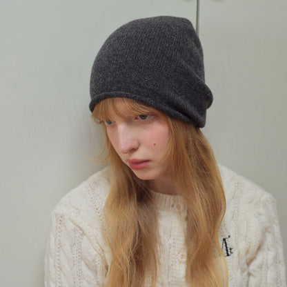 Trendy Solid Color 100% Australian Wool Knit Beanie
