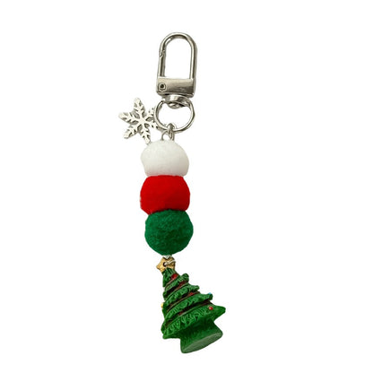 Funny Santa Claus Christmas Style Bag Charm