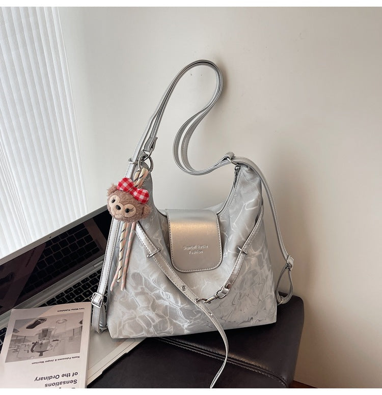 Large Capacity Casual Shoulder Bag Stylish Tote Bag