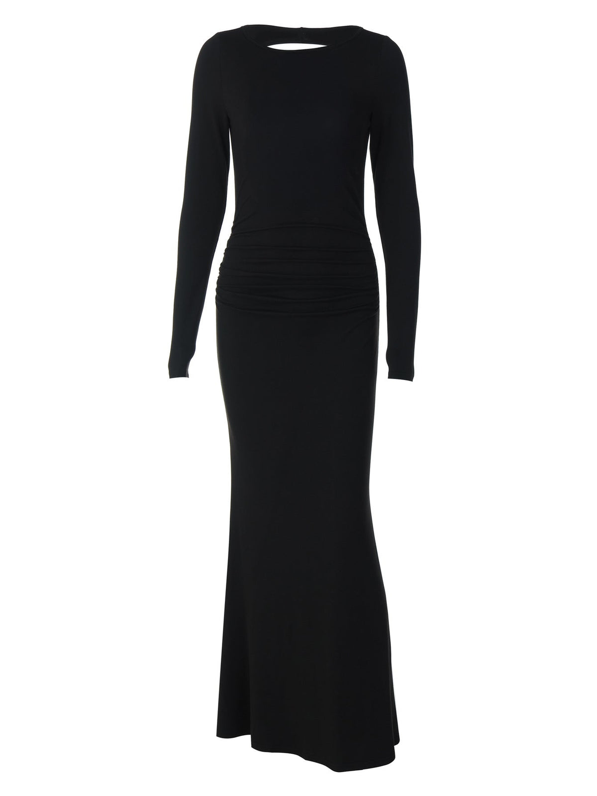 Trendy Hollow Back Bodycon Dress for Parties