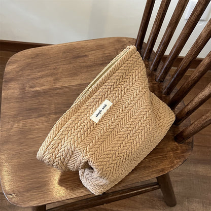 Elegant Large Capacity Portable Makeup Bag