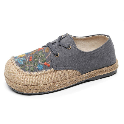 Spring Fresh Round Head Cloth Shoes Fashionable Shallow Mouth Women'S Shoes