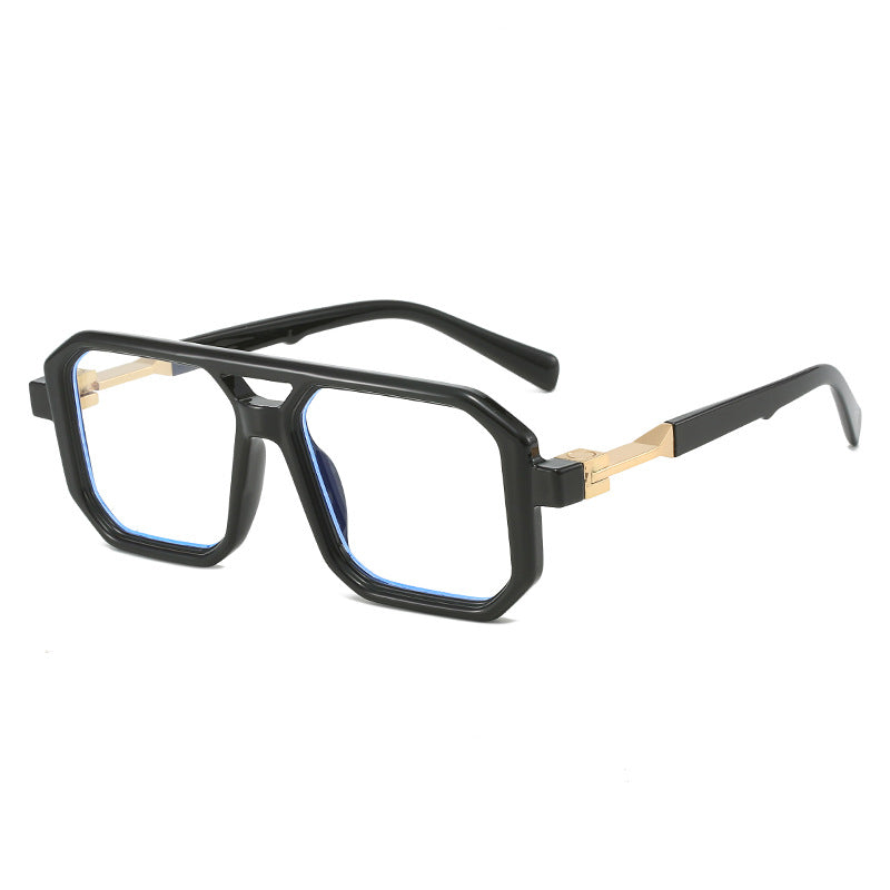 Square Sunglasses Retro Stylish Pilot Shades UV400 Protection