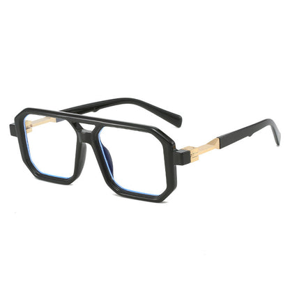 Square Sunglasses Retro Stylish Pilot Shades UV400 Protection