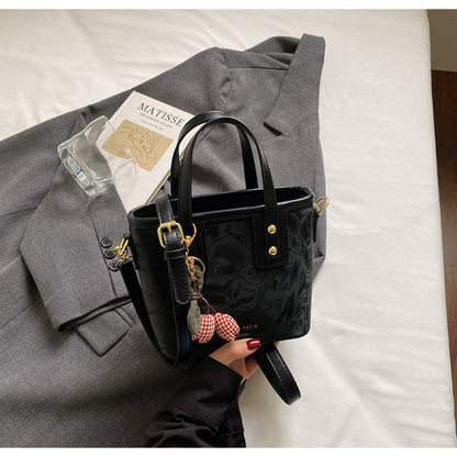 Trendy Vintage Bucket Bag for Women