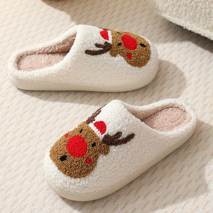 Funny Pattern Soft Winter Indoor Slippers