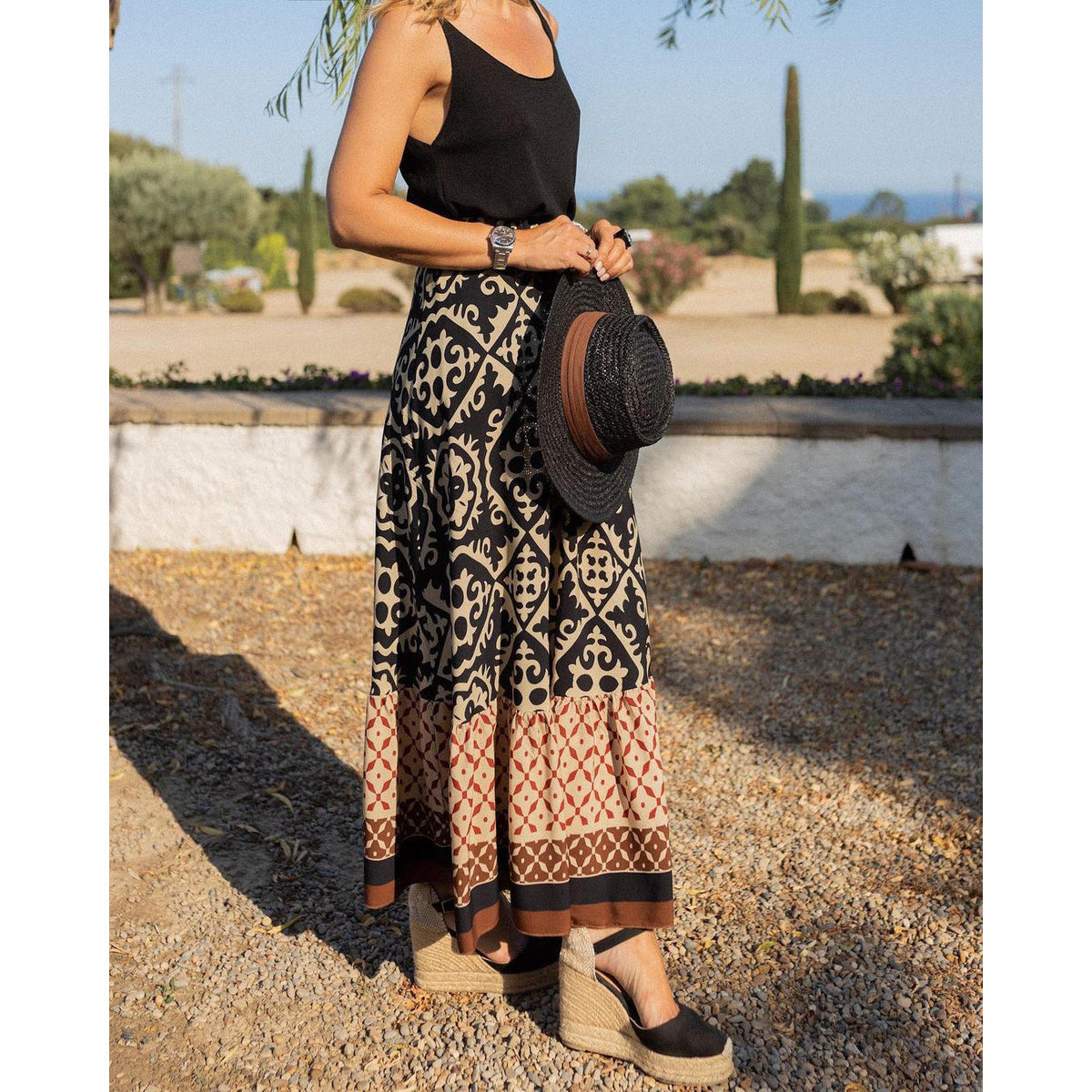 New Fashion Positioning Skirt Ins Casual Loose Holiday Skirt Women
