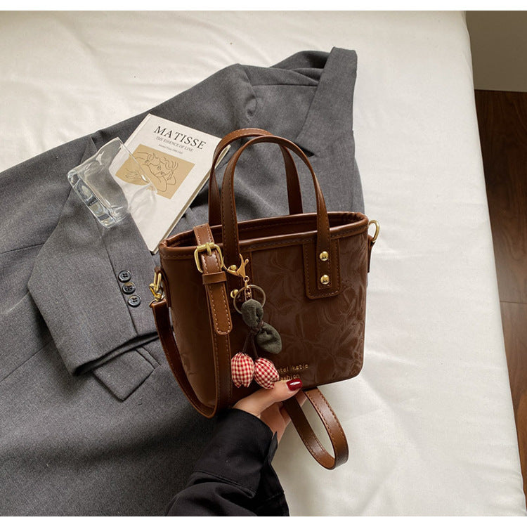 Trendy Vintage Bucket Bag for Women