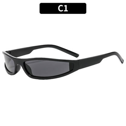 Trendy Retro Hip-Hop Small Frame Sunglasses for Outdoor