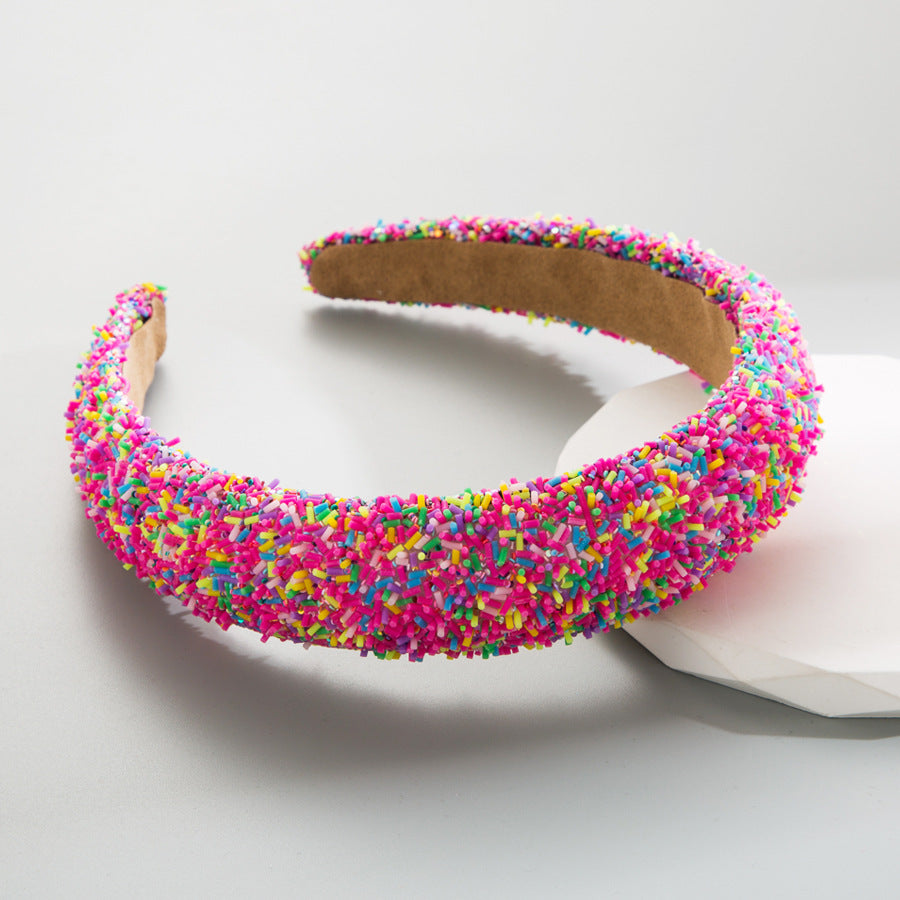 Fashionable Wide Band Headband for Women - Sponge Material